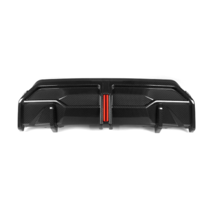 BMW 2 Series Coupe G42 M Sport Prepreg Dry Carbon Rear Diffuser with LED Brake Light B2B Wholesale