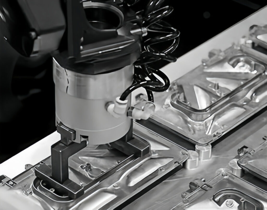 Carbon fiber tooling and resin process detail