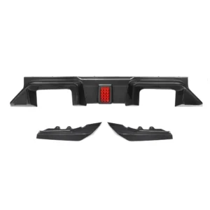 BMW M2 G87 V3 Style Prepreg Dry Carbon Rear Diffuser with Brake Light | B2B Wholesale