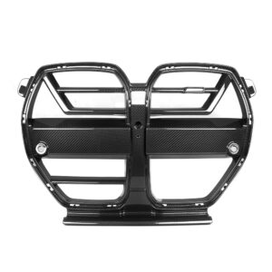 BMW M3 G80 G81 / M4 G82 G83 V1 Style Prepreg Dry Carbon Front Grille (ACC Compatible) | B2B Wholesale