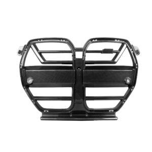 BMW M3 G80 G81 / M4 G82 G83 V1 Style Prepreg Dry Carbon Front Grille | B2B Wholesale