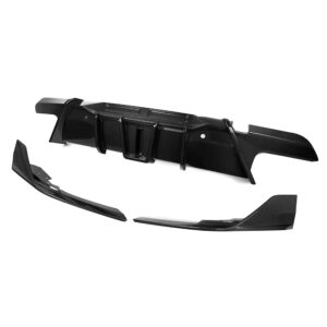 BMW X6M F96 Pre Facelift and Facelift Prepreg Dry Carbon One Piece Rear Diffuser B2B Wholesale