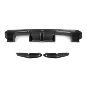 BMW M4 G82 / G83 Convertible V1 Style Prepreg Dry Carbon Fiber Rear Diffuser | B2B Wholesale