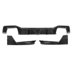 BMW X4M F98 Facelift (LCI) Prepreg Dry Carbon Rear Diffuser w/ LED Brake Light (Plug-and-Play) | B2B Wholesale